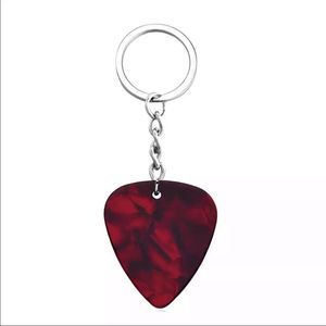 STRANGER THINGS Hellfire Club Keychain Eddie Munson Guitar Pick